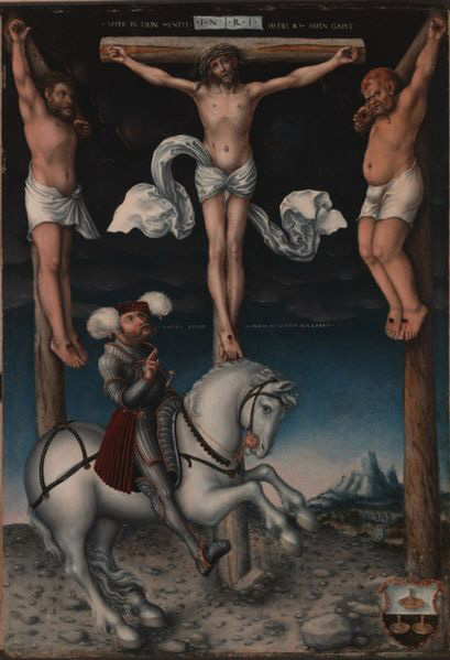 The Crucifixion with the Converted Centurion.